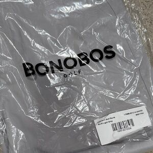 Brand New Bonobos Slim Highland Golf Pants in Light Grey Size 34 x 32